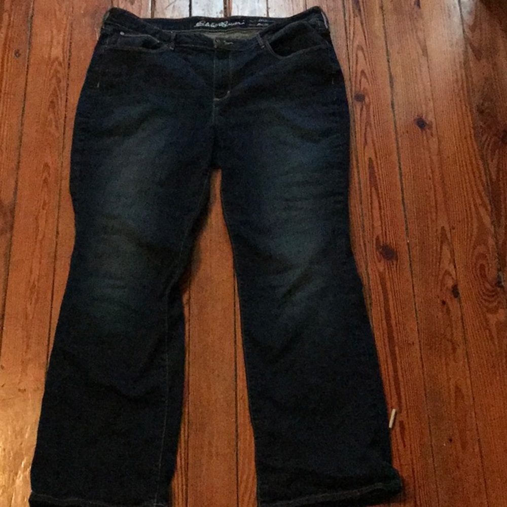 Eddie Bauer Curvy Boot Cut Jeans